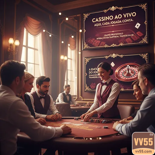 Jogos Ao Vivo no vv55.com: Autenticidade e Emoção